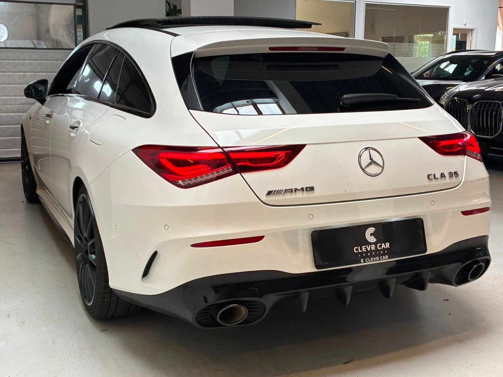 Hvid Mercedes CLA35 fra 2020