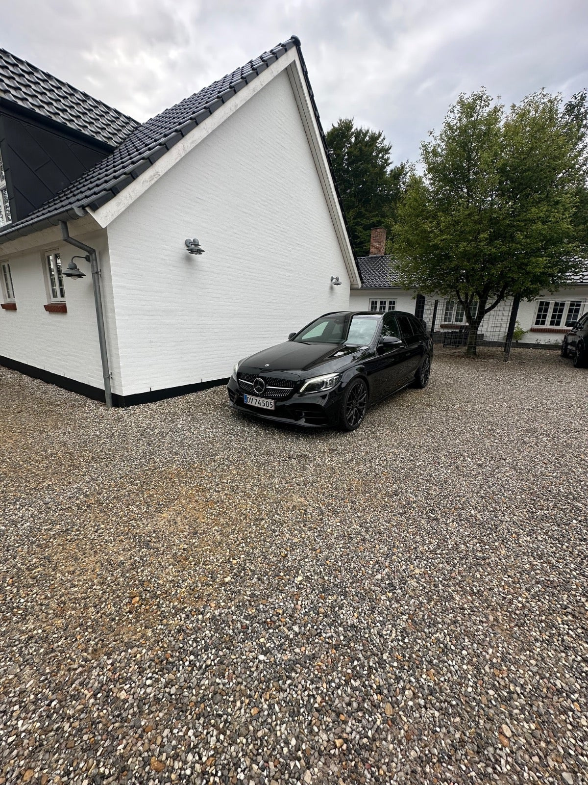 Sort Mercedes C220 d fra 2018