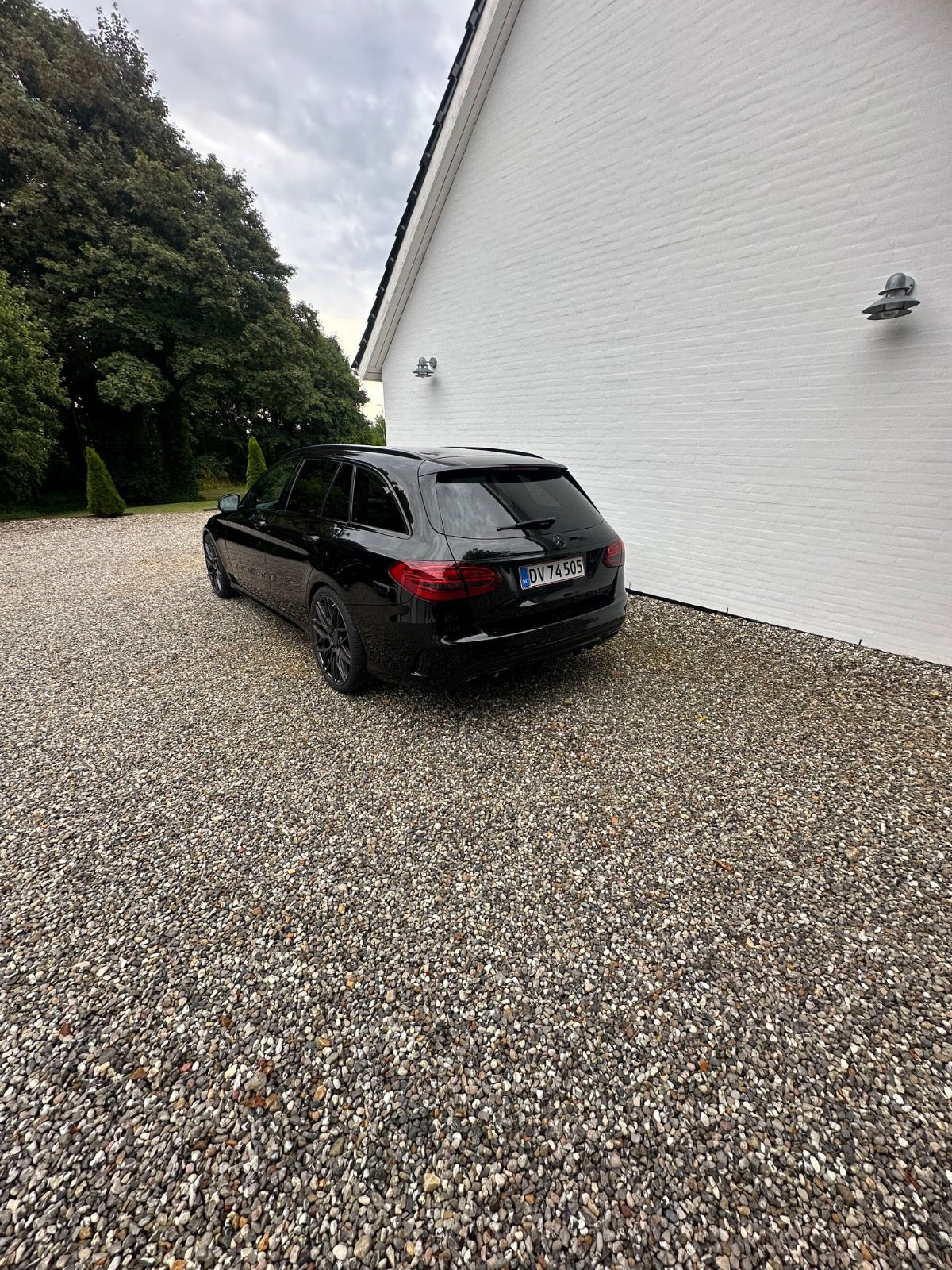 Sort Mercedes C220 d fra 2018