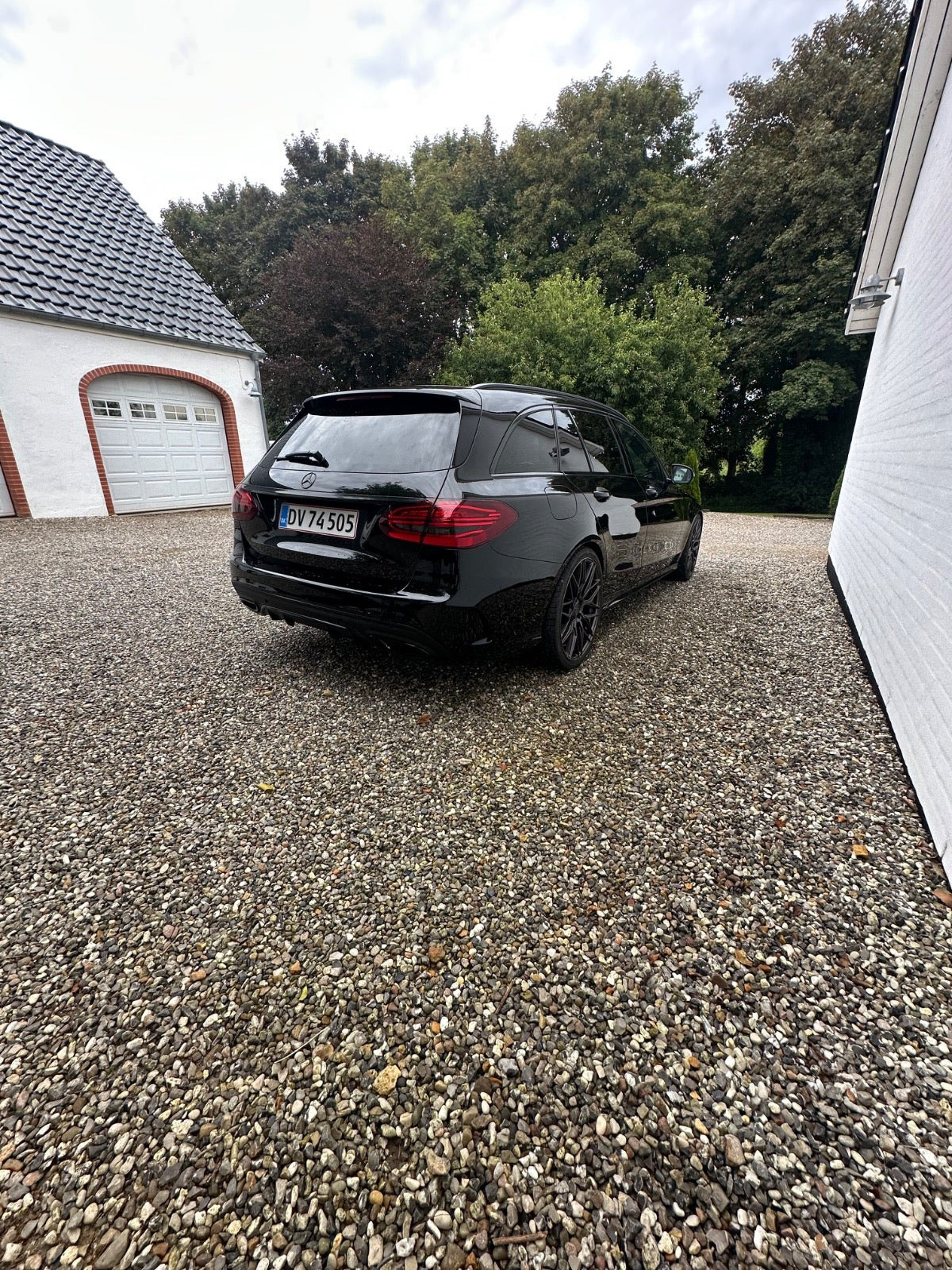 Sort Mercedes C220 d fra 2018
