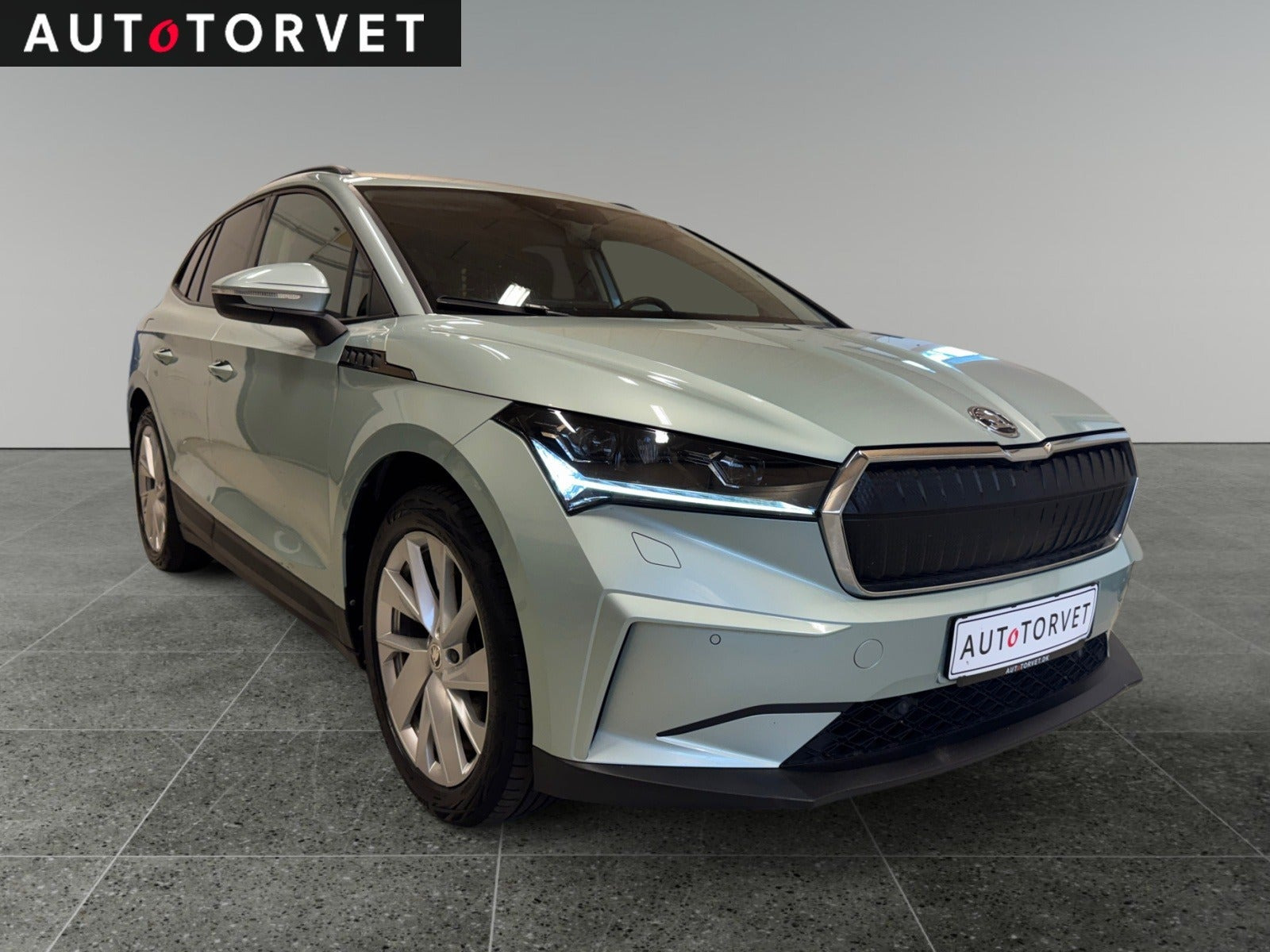 Grøn Skoda Enyaq fra 2021