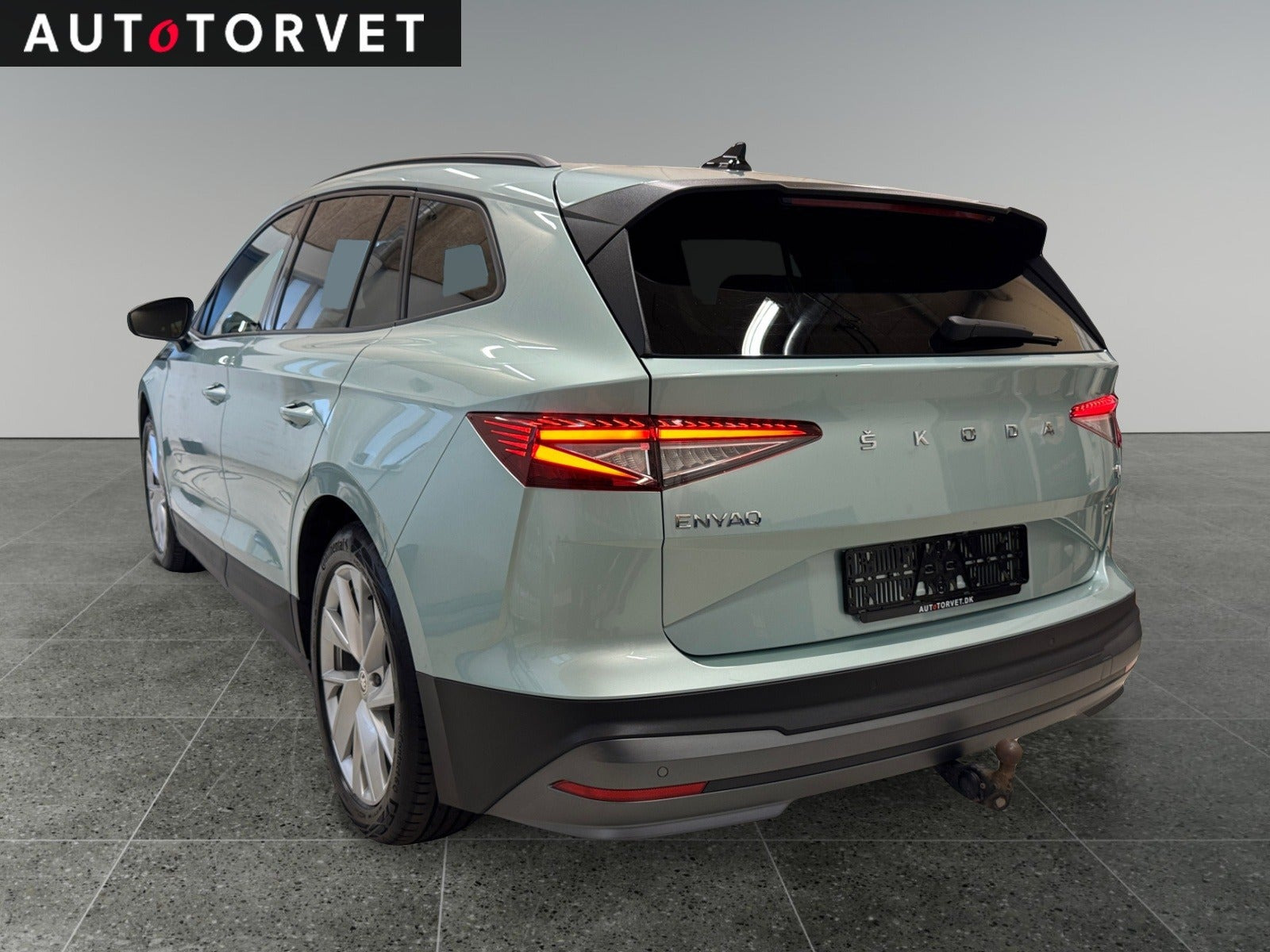 Grøn Skoda Enyaq fra 2021