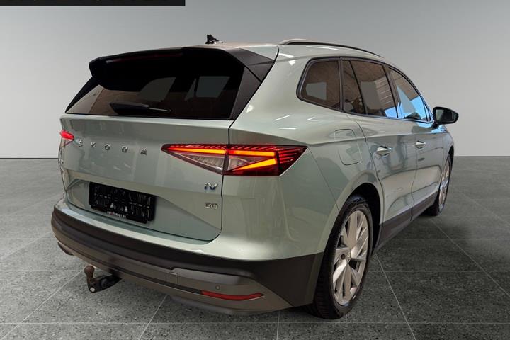 Grøn Skoda Enyaq fra 2021