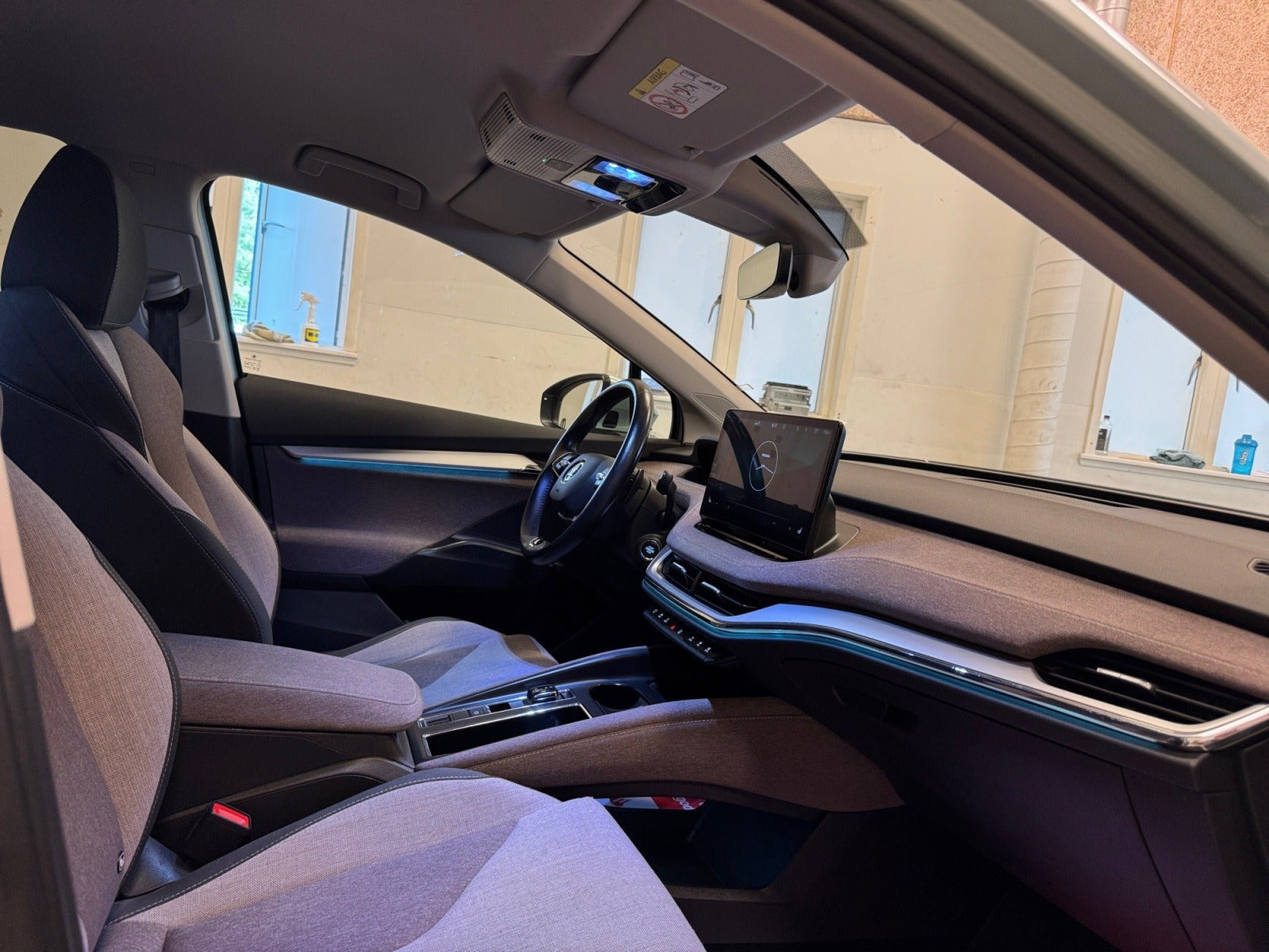 Grøn Skoda Enyaq fra 2021
