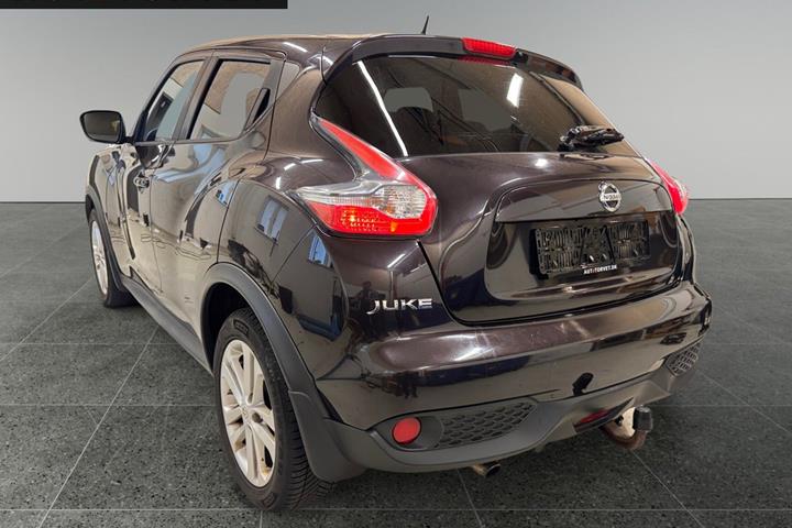 Brun Nissan Juke fra 2011