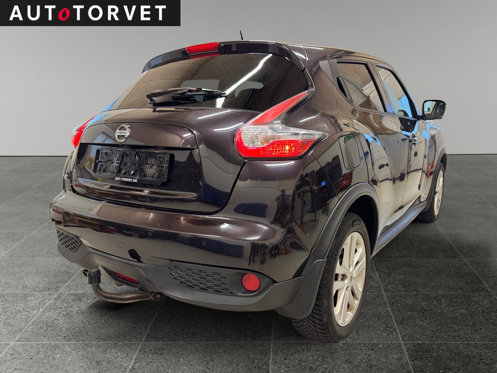 Brun Nissan Juke fra 2011