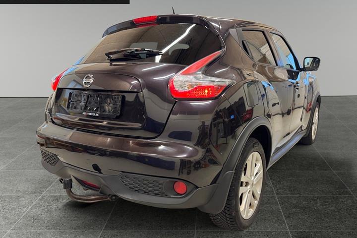 Brun Nissan Juke fra 2011