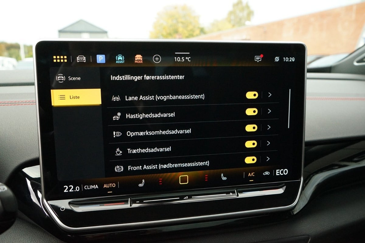 Blå VW ID.4 fra 2025
