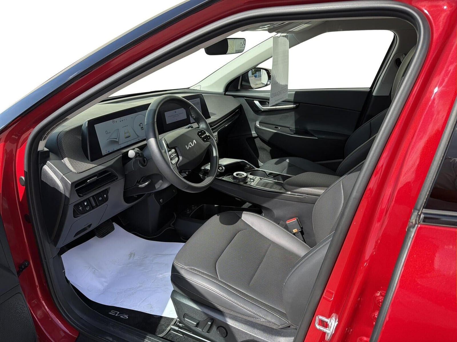 Rød Kia EV6 fra 2024