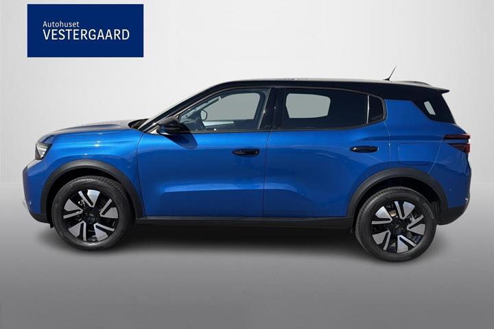 Blå Opel Frontera fra 2025