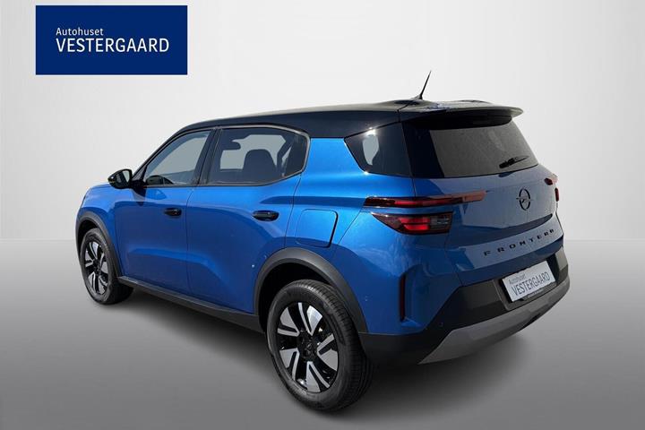 Blå Opel Frontera fra 2025