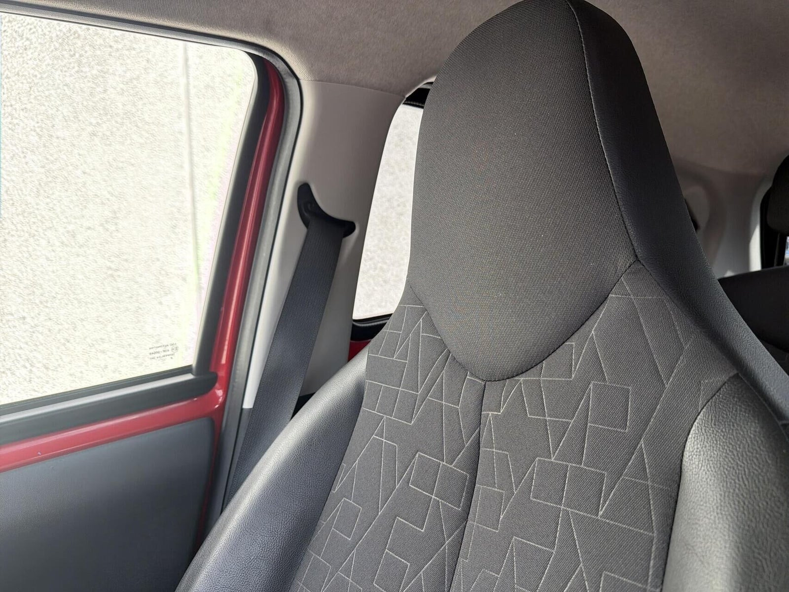 Rød Toyota Aygo fra 2020
