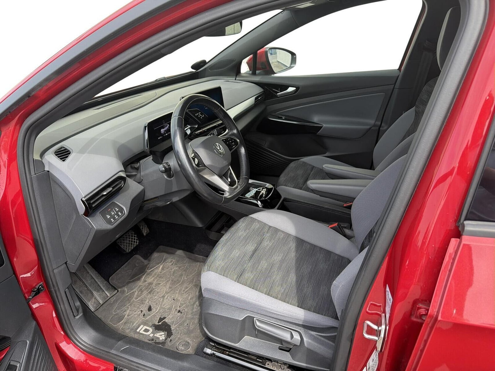 Rød VW ID.4 fra 2022