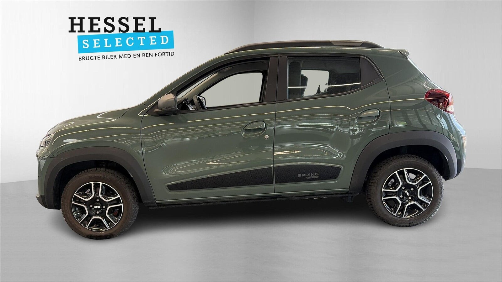 Grøn Dacia Spring fra 2023