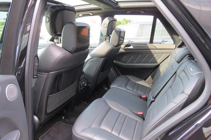Sort Mercedes GLE63 fra 2018