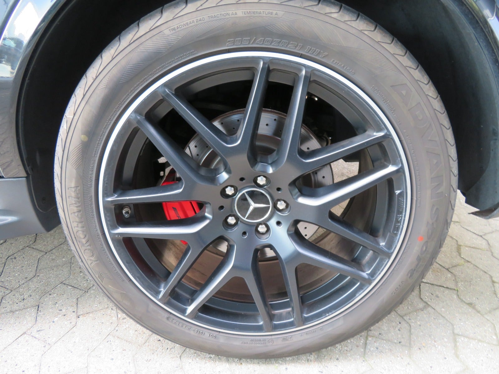 Sort Mercedes GLE63 fra 2018