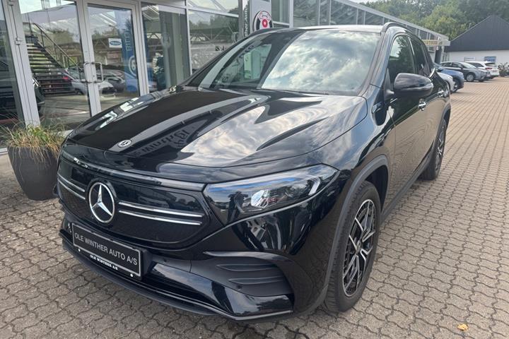 Sort Mercedes EQA250 fra 2022