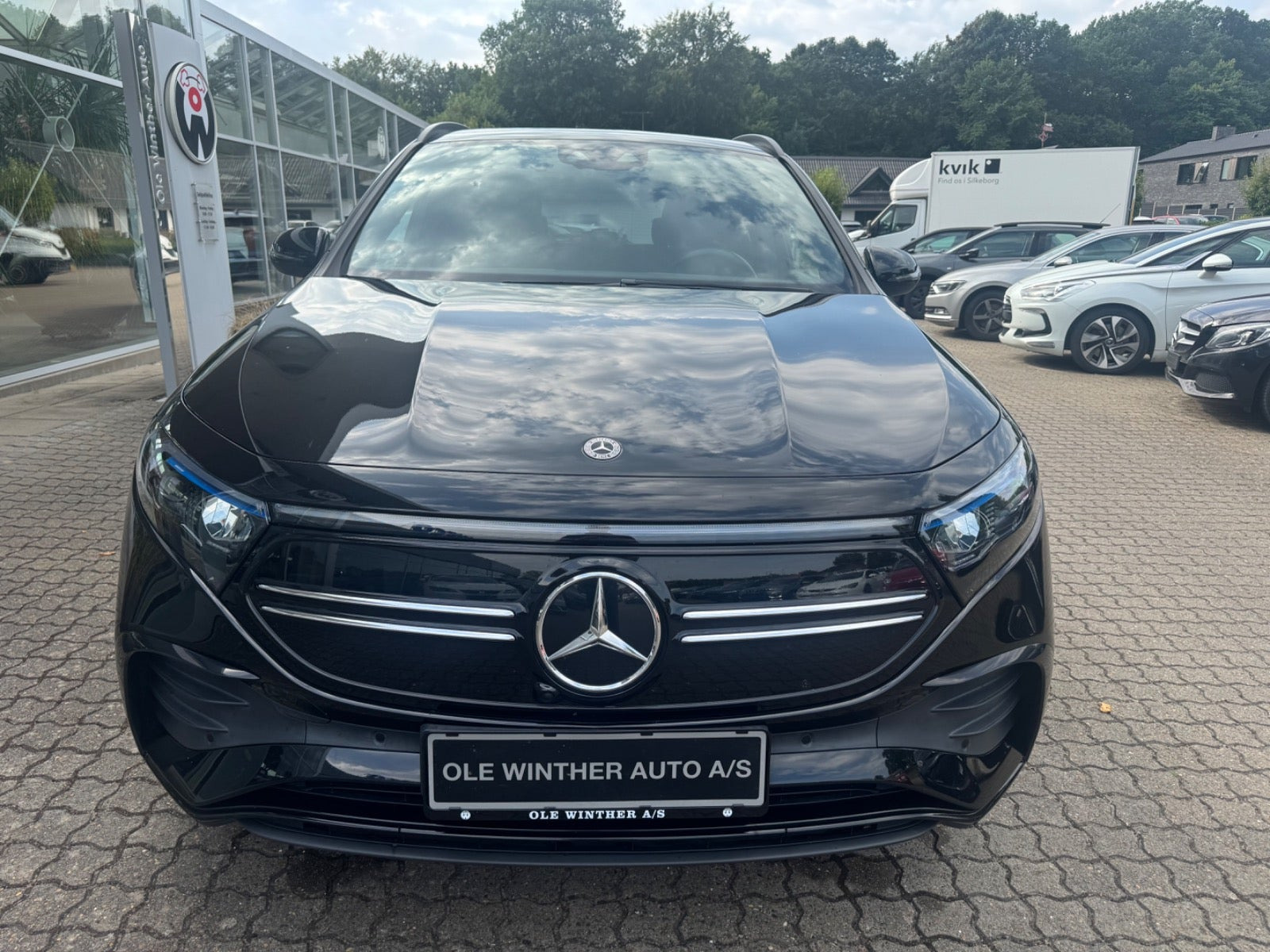Sort Mercedes EQA250 fra 2022