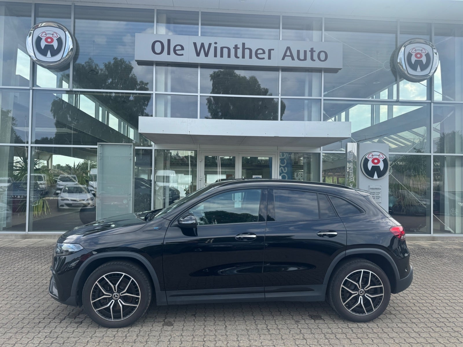 Sort Mercedes EQA250 fra 2022