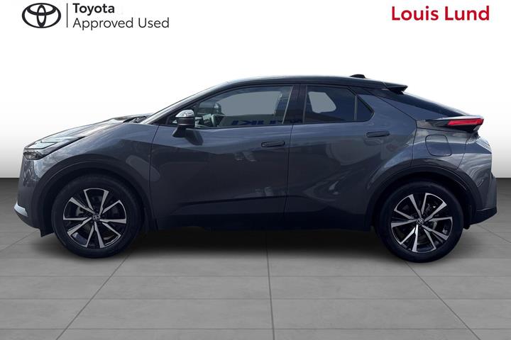 Grå Toyota C-HR fra 2025