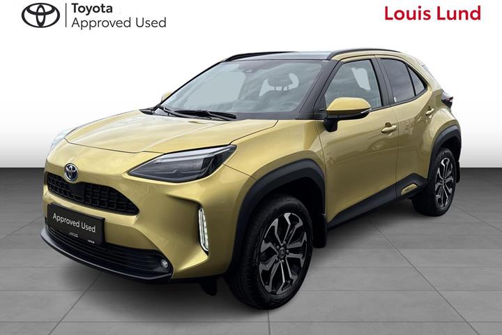Gul Toyota Yaris Cross fra 2024