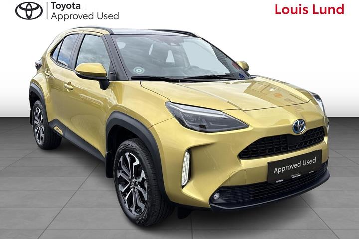 Gul Toyota Yaris Cross fra 2024