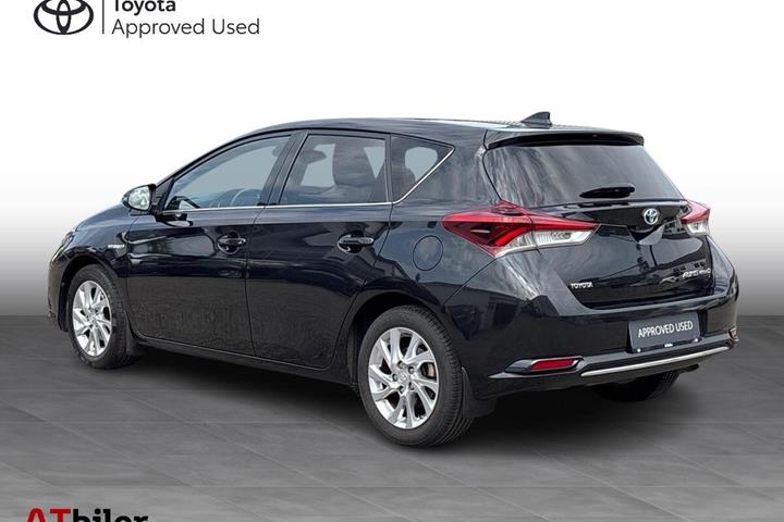 Sort Toyota Auris fra 2016