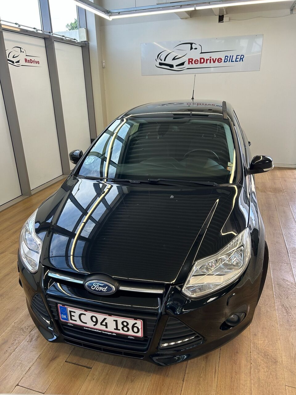 Sort Ford Focus fra 2013
