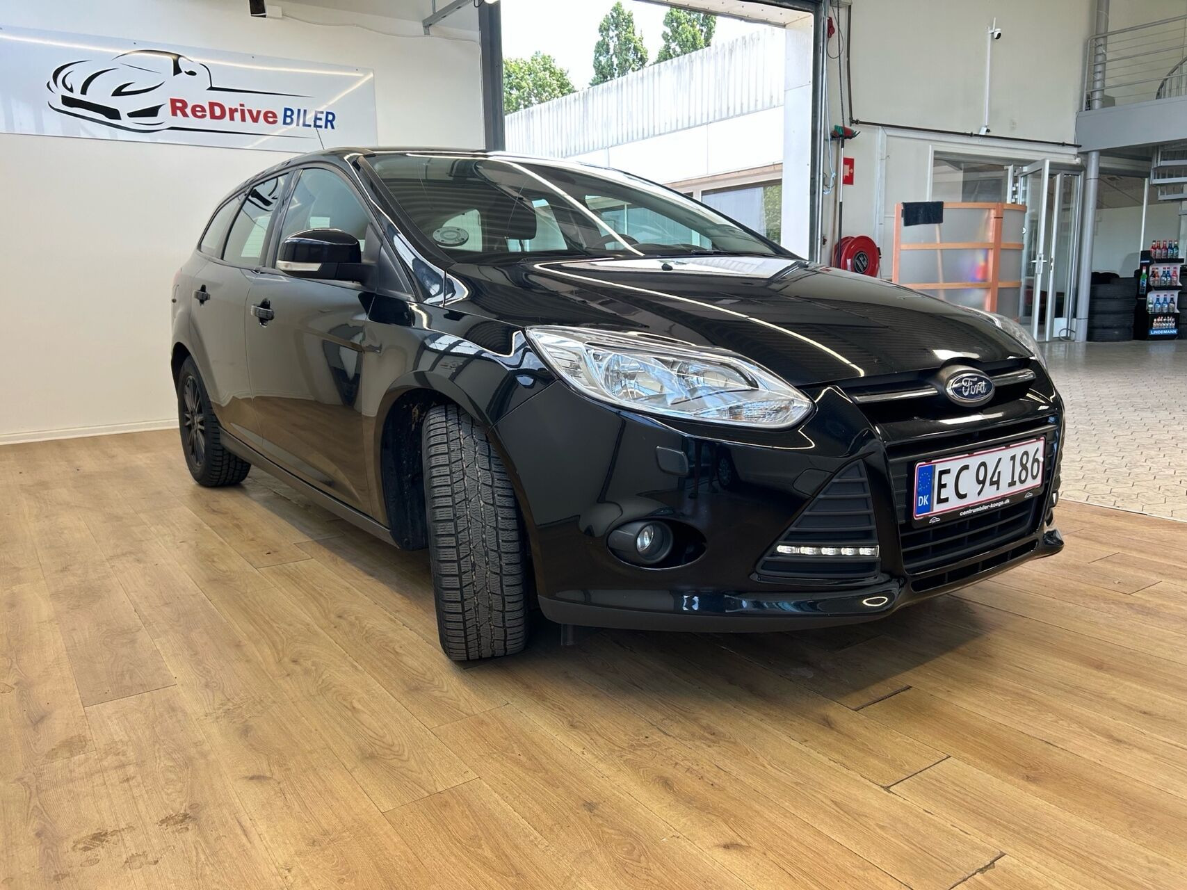 Sort Ford Focus fra 2013
