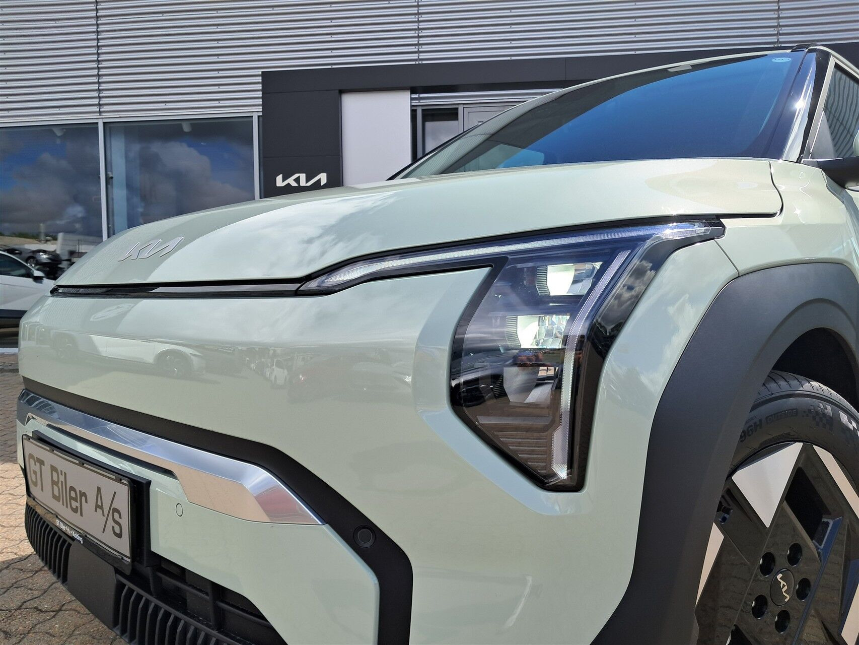 Grøn Kia EV3 fra 2027