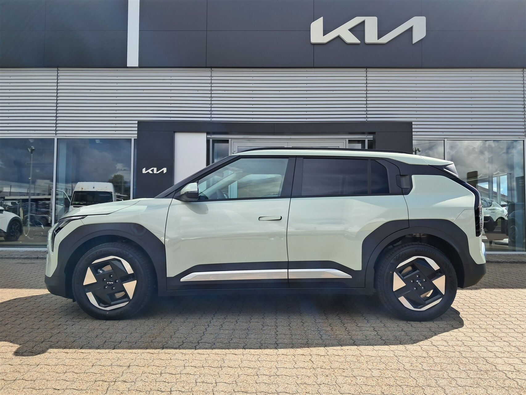Grøn Kia EV3 fra 2027