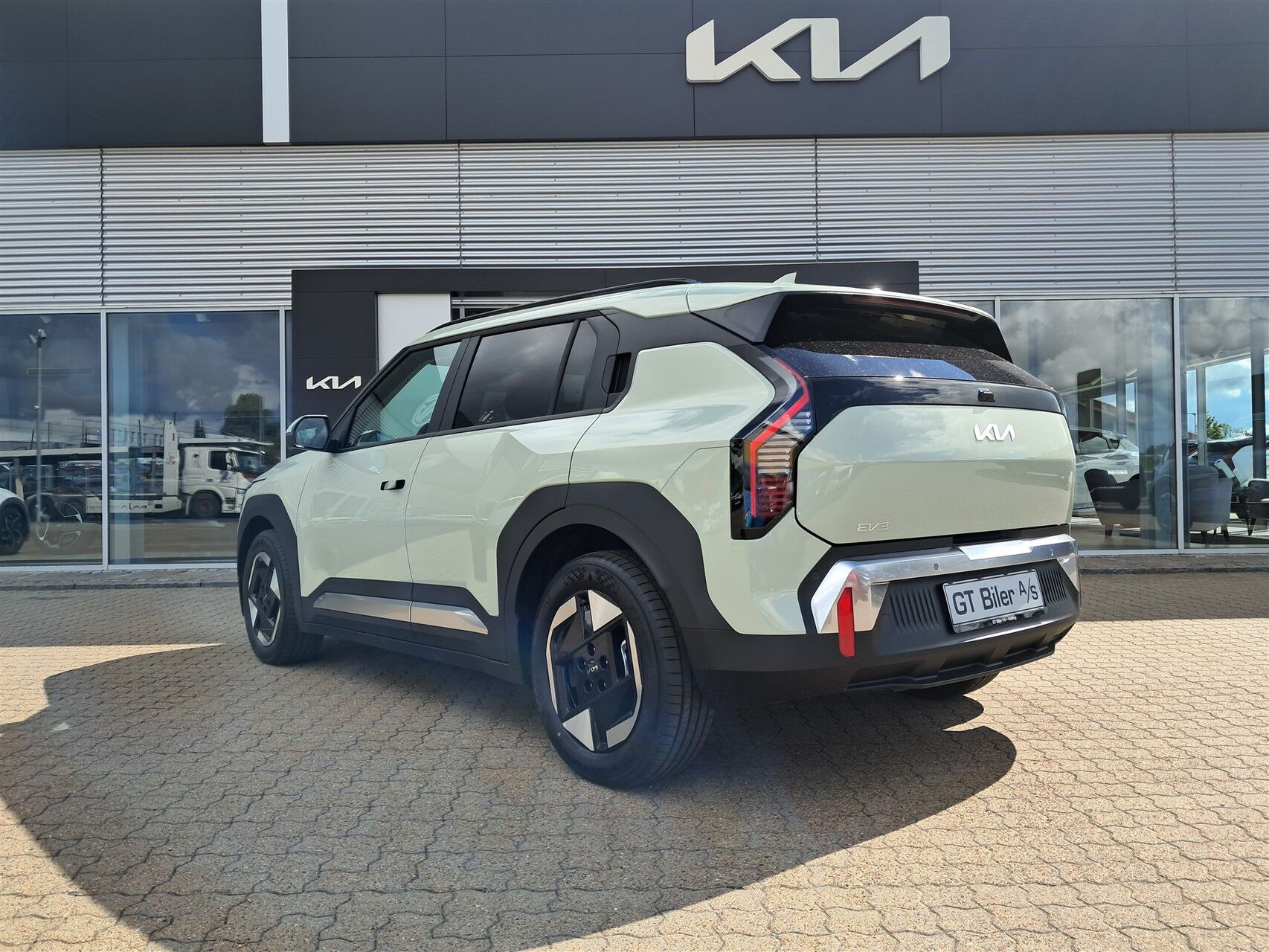 Grøn Kia EV3 fra 2027