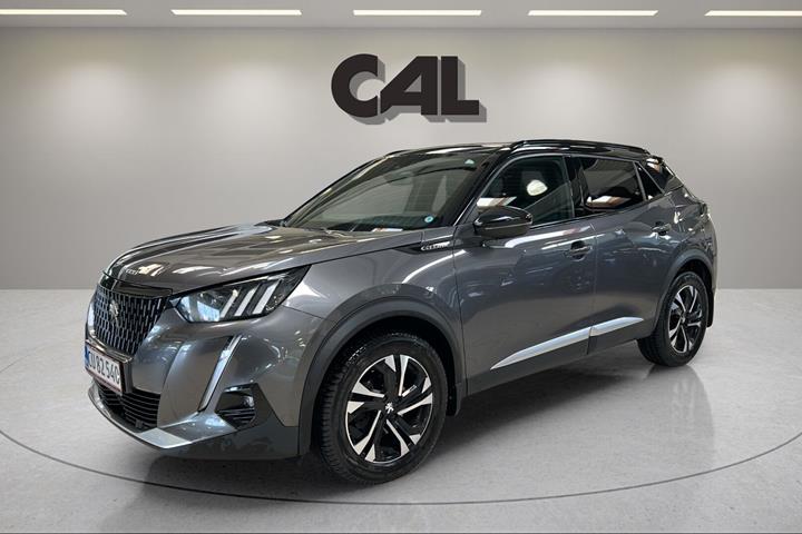 Grå Peugeot 2008 fra 2020