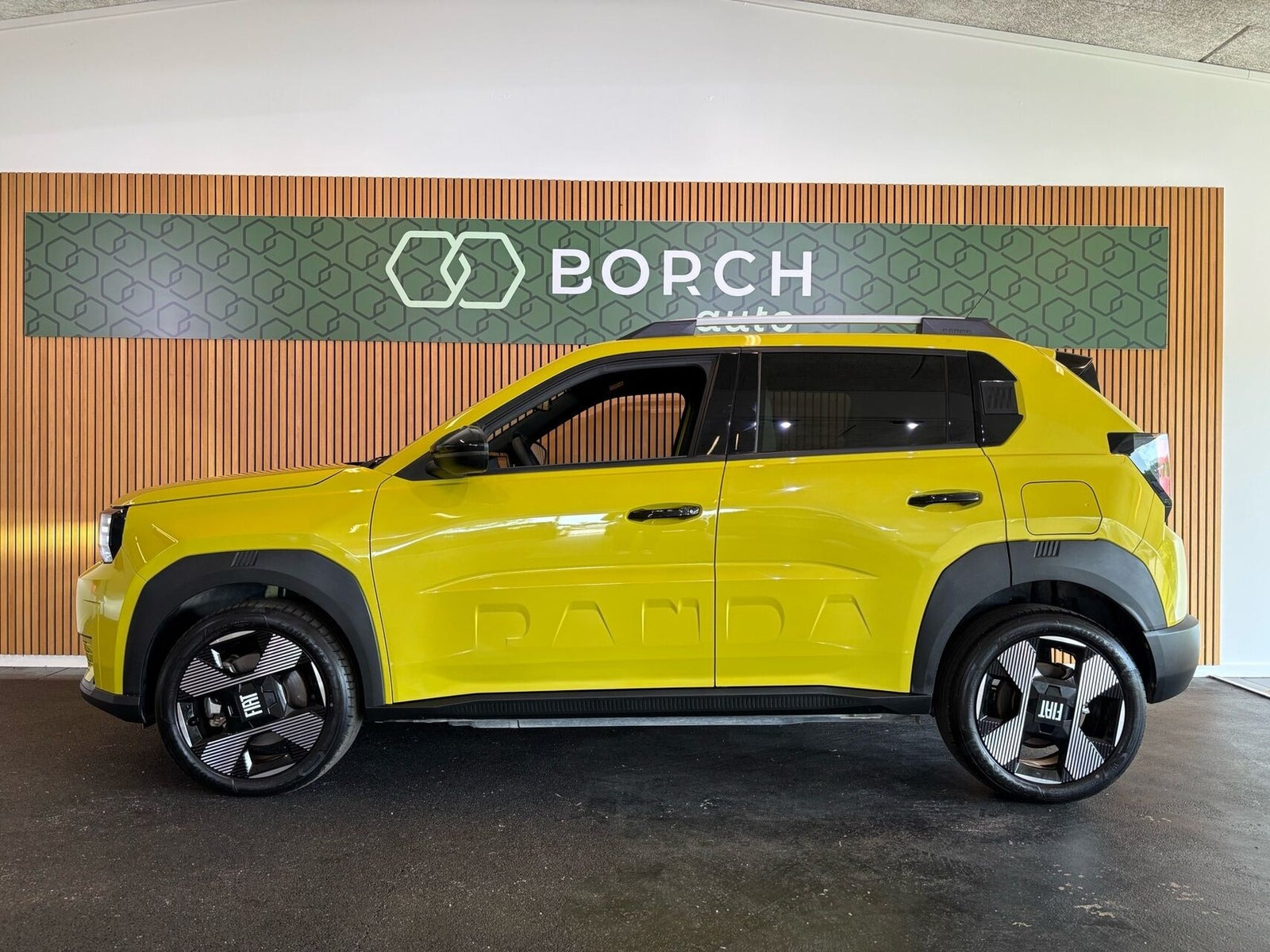 Gul Fiat Grande Panda fra 2025