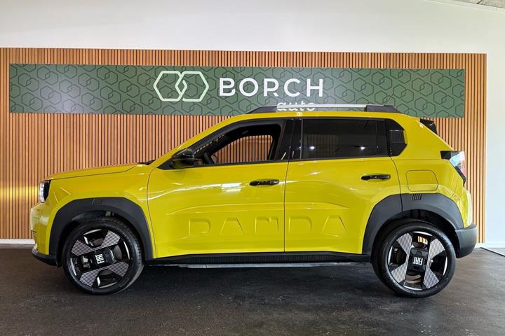 Gul Fiat Grande Panda fra 2025
