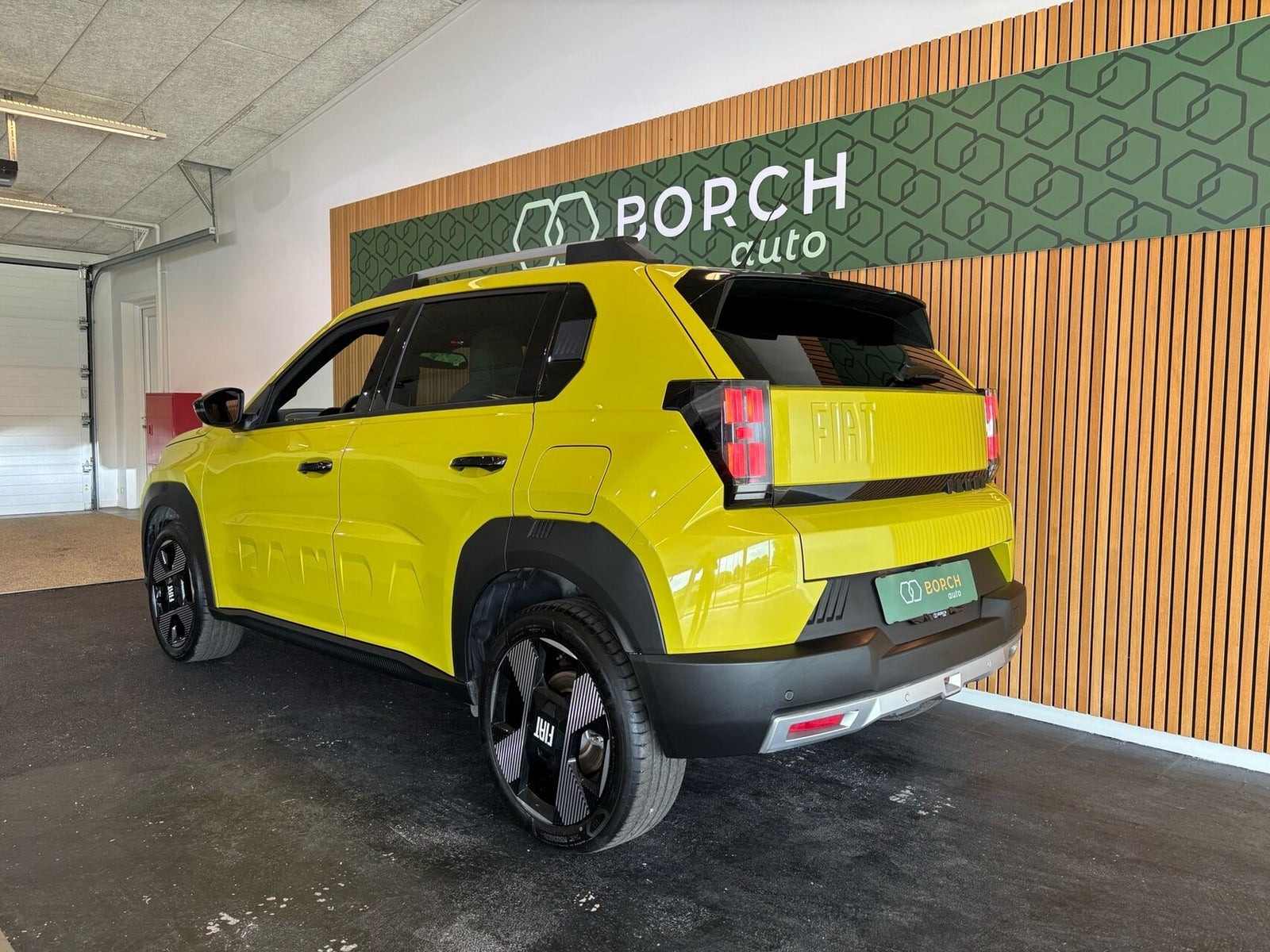 Gul Fiat Grande Panda fra 2025