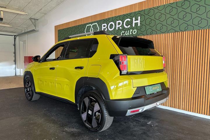 Gul Fiat Grande Panda fra 2025