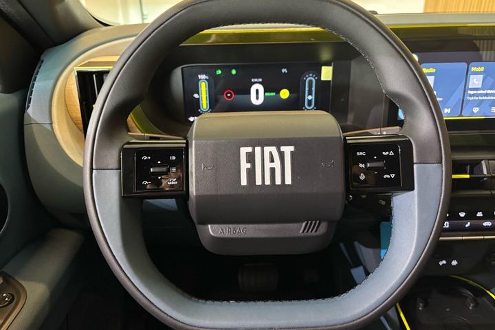 Gul Fiat Grande Panda fra 2025