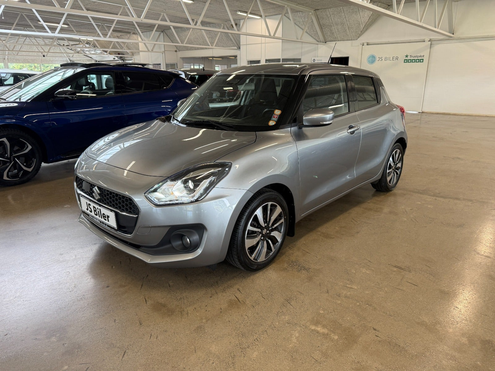 Sølv Suzuki Swift fra 2018