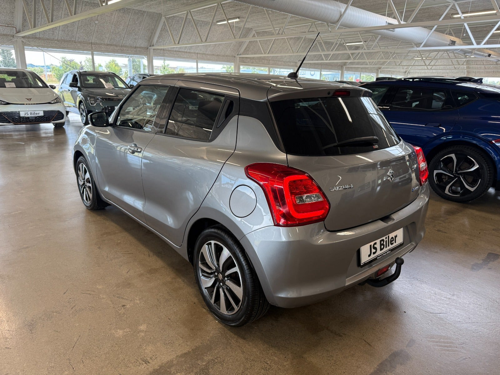 Sølv Suzuki Swift fra 2018