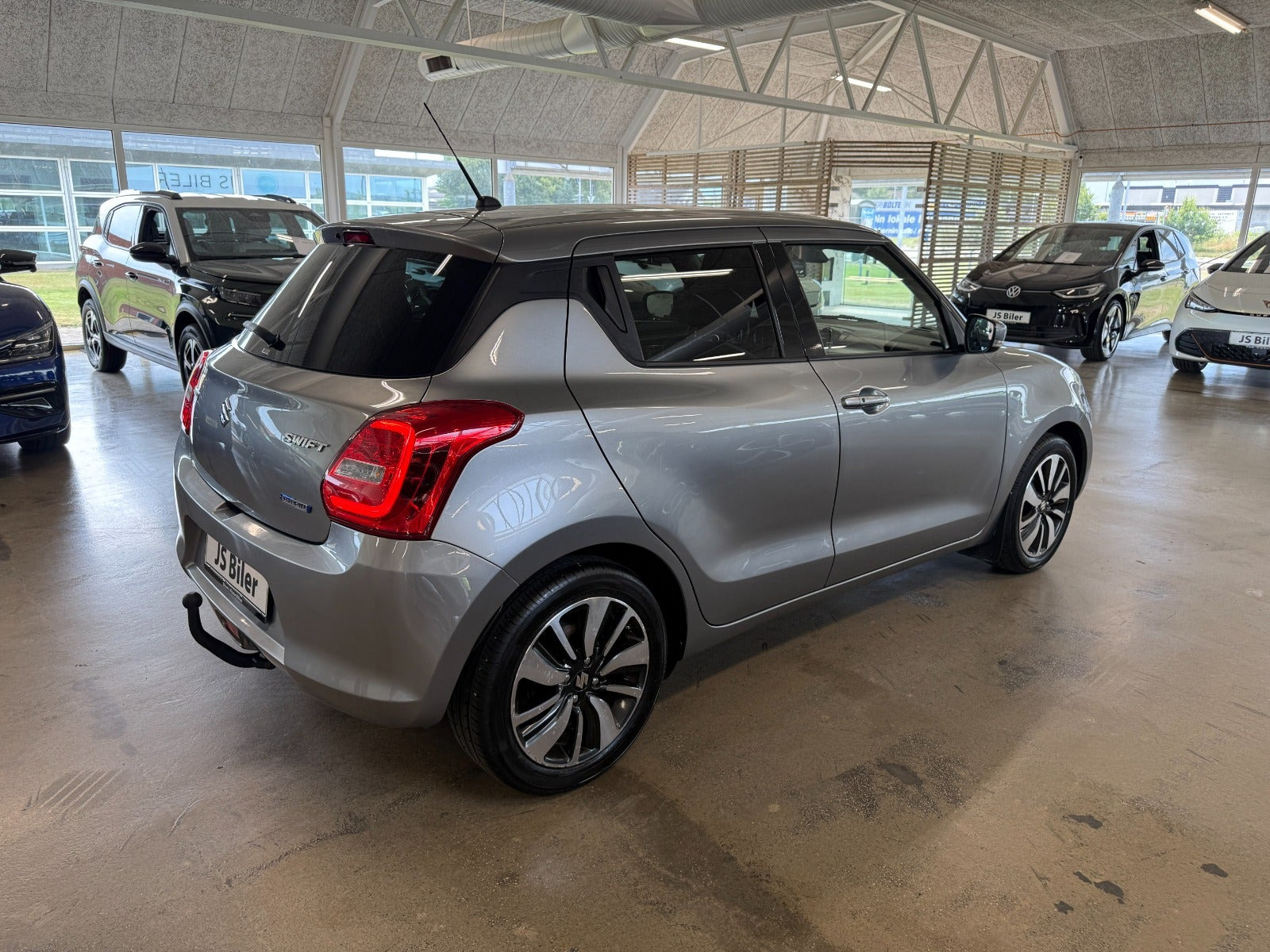 Sølv Suzuki Swift fra 2018