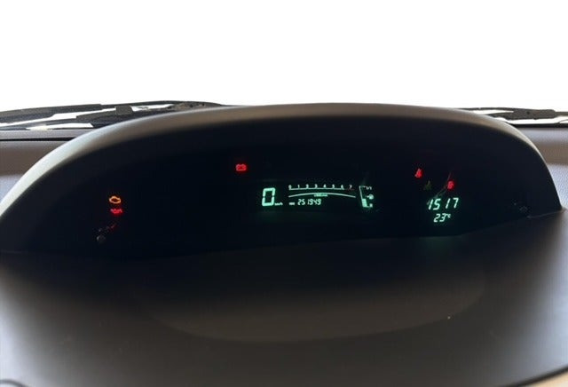 Blå Toyota Yaris fra 2007