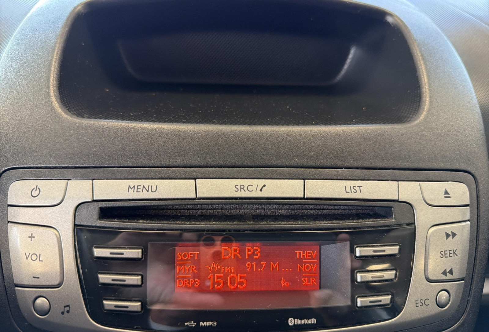Sort Toyota Aygo fra 2012