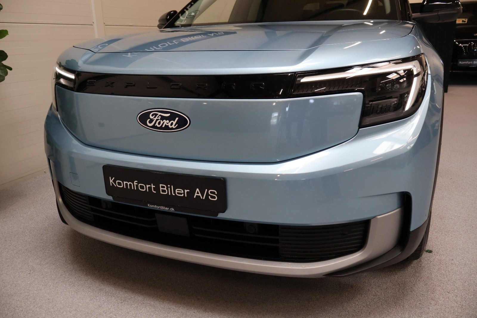Blå Ford Explorer fra 2025