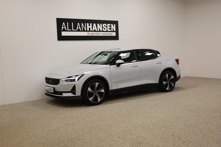 Hvid Polestar 2 fra 2023