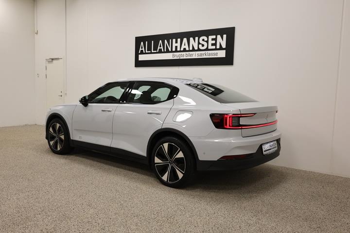 Hvid Polestar 2 fra 2023