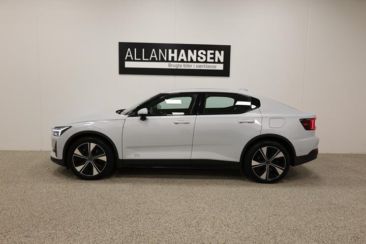 Hvid Polestar 2 fra 2023