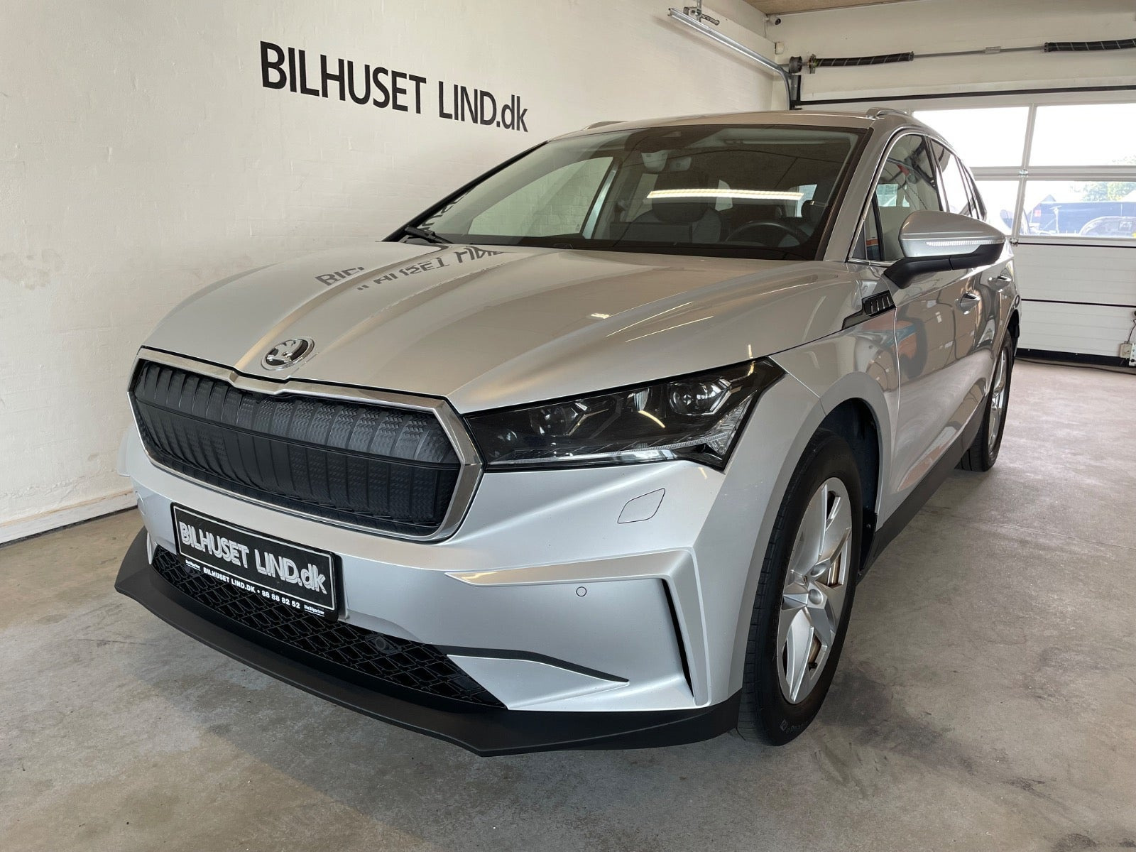 Sølv Skoda Enyaq fra 2022