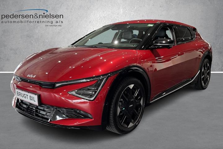Rød Kia EV6 fra 2025