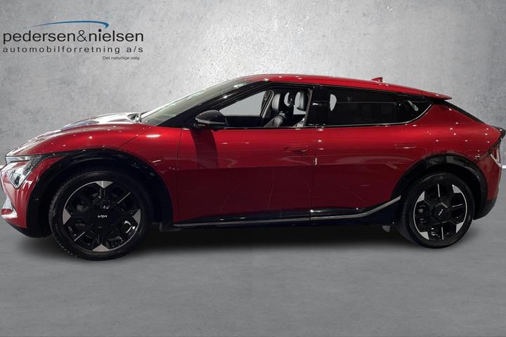 Rød Kia EV6 fra 2025